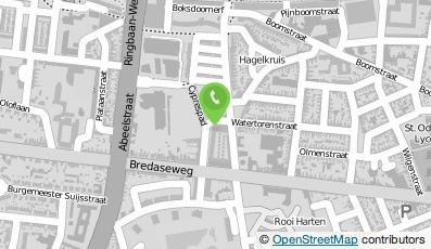 Bekijk kaart van B.K. Bouw Aannemersbedrijf in Tilburg