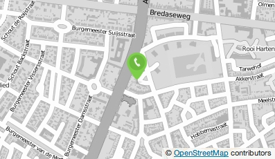 Bekijk kaart van Bureau Taalkunst in Tilburg