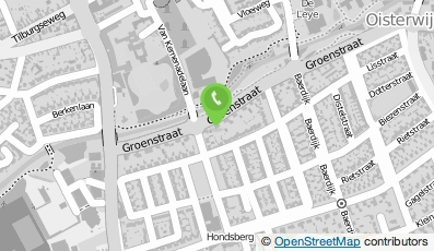 Bekijk kaart van Groenstraat Financiële Administraties B.V. in Oisterwijk