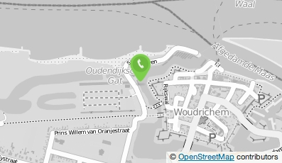 Bekijk kaart van Restaurant de Stroming in Woudrichem