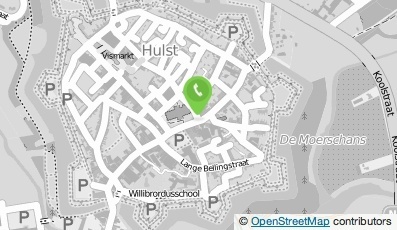 Bekijk kaart van Investhold B.V.  in Hulst