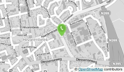 Bekijk kaart van Tegelzettersbedrijf Patrick Smulders in Hilvarenbeek