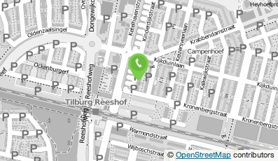 Bekijk kaart van Pedicurepraktijk Tilburg in Tilburg
