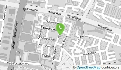 Bekijk kaart van Haarstudio 20  in Tilburg