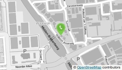 Bekijk kaart van Bureau Baarda B.V.  in Waalwijk