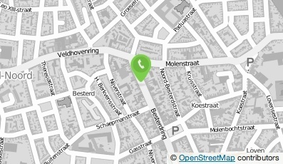 Bekijk kaart van Döner Pizza Didim in Tilburg