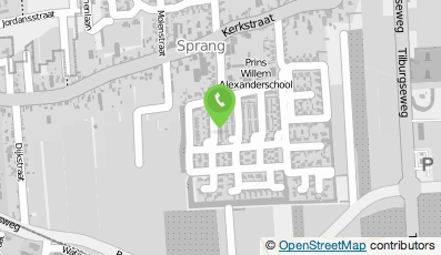 Bekijk kaart van Van der Schans Tegelwerken in Sprang-Capelle