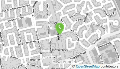 Bekijk kaart van P.E. Spijkers Beheer B.V. in Hilvarenbeek