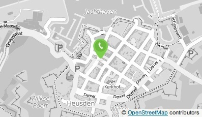 Bekijk kaart van Juwelier & Goudsmid Sylvester Andriessen in Heusden (gemeente Heusden Noord-Brabant)