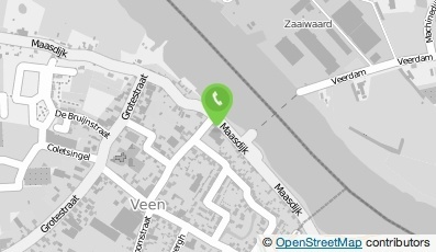 Bekijk kaart van B.V. Automobielbedrijf Rien Vos en Zonen in Veen