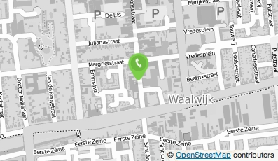 Bekijk kaart van Café 't Spykerke  in Waalwijk