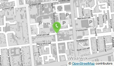 Bekijk kaart van Van Oers in Waalwijk