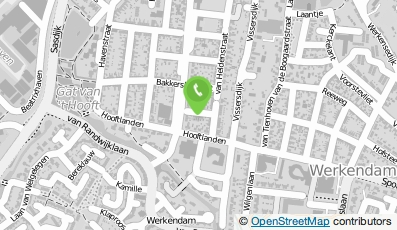 Bekijk kaart van V.O.F. Hoogendoorn-Prins in Stellendam