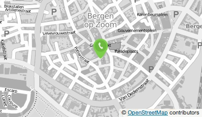 Bekijk kaart van P. Andriessen h/o C. Andriessen & Zn. in Bergen op Zoom