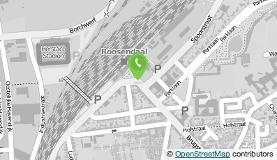 Bekijk kaart van Hotel Central/Restaurant Sistermans B.V. in Roosendaal