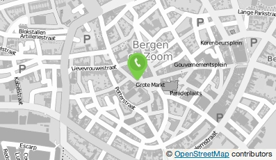 Bekijk kaart van Houdstermaatschappij 'De Draak' B.V. in Bergen op Zoom