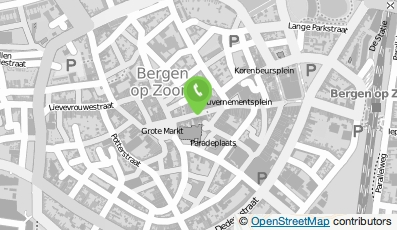 Bekijk kaart van Schoenmode Den Boer in Bergen op Zoom