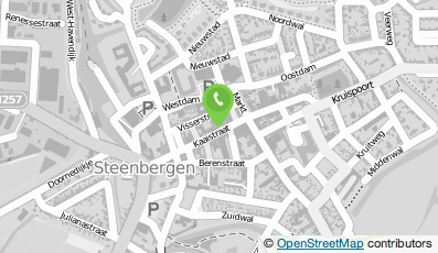 Bekijk kaart van R. Meesters in Steenbergen (Noord-Brabant)