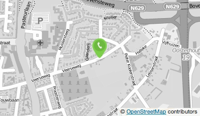 Bekijk kaart van Café De Koppelpaarden B.V. in Oosterhout (Noord-Brabant)