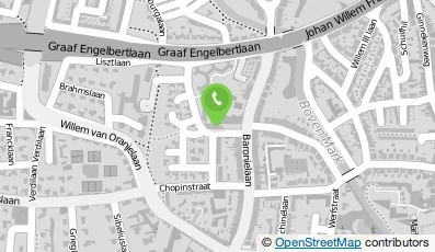 Bekijk kaart van Van Oeffelen Coiffures in Breda