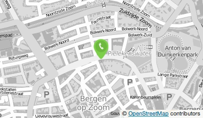 Bekijk kaart van Cloïn Schilderwerken  in Bergen op Zoom