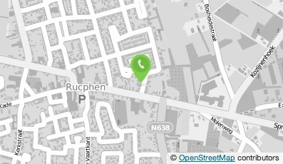 Bekijk kaart van Glasservice-/Schildersbedrijf Willemsen B.V. in Rucphen