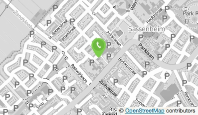 Bekijk kaart van AanZet coaching & ontwikkeling in Sassenheim