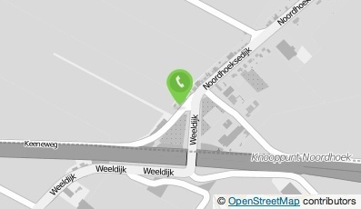 Bekijk kaart van Drukkerij Bert van Dijkhorst V.O.F. in Noordhoek