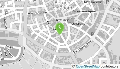 Bekijk kaart van Ons Huis B.V. in Bergen op Zoom
