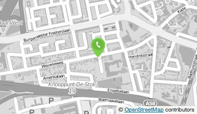 Bekijk kaart van V.O.F. Van der List Auto's in Roosendaal