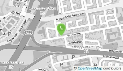 Bekijk kaart van Lacombe in Roosendaal
