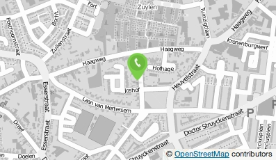 Bekijk kaart van Meubelstoffeerderij Peter Rijnders in Breda