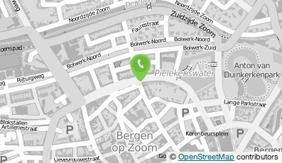Bekijk kaart van Cafetaria 't Singeltje  in Bergen op Zoom