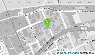 Bekijk kaart van Deege Metaalfinishing B.V. in Soesterberg
