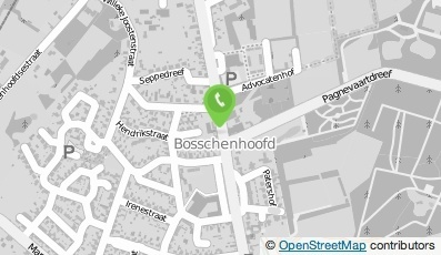 Bekijk kaart van V.O.F. Van Oosterhout  in Bosschenhoofd