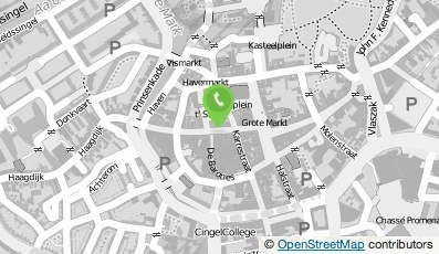 Bekijk kaart van Koffieshop-Petit-Restaurant The Chaplin in Breda