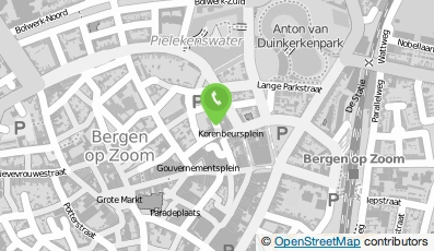 Bekijk kaart van Dyna Dental Real Estate B.V. in Halsteren