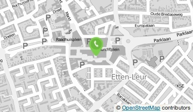 Bekijk kaart van Lunchroom Binnen in Etten-Leur