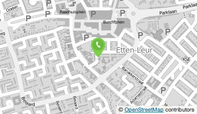 Bekijk kaart van Installatieburo Franken B.V. in Etten-Leur
