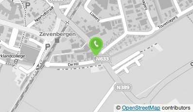 Bekijk kaart van Autobedrijf Andreae in Zevenbergen