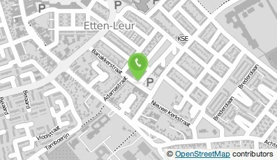 Bekijk kaart van Restaria de Kerkwerve  in Etten-Leur