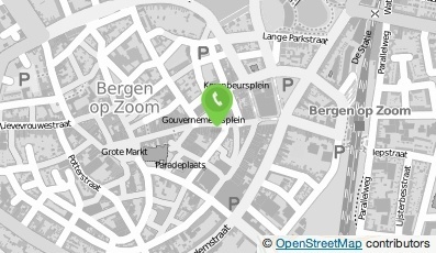 Bekijk kaart van La Bru  in Bergen op Zoom