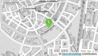 Bekijk kaart van Van den Berg & Partners Assurantie-Adviseurs in Bergen op Zoom