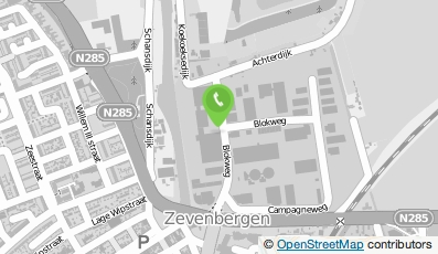 Bekijk kaart van Baru Services B.V. in Zevenbergen