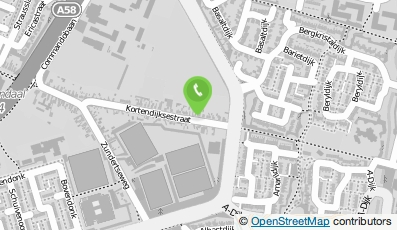 Bekijk kaart van Voetverzorgingsstudio Kortendijk in Roosendaal