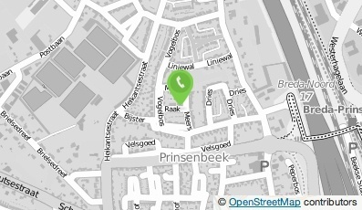Bekijk kaart van Frank Musters  in Prinsenbeek