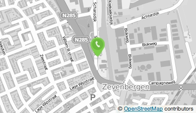 Bekijk kaart van Wagemakers Konstruktiebedrijf B.V. in Zevenbergen