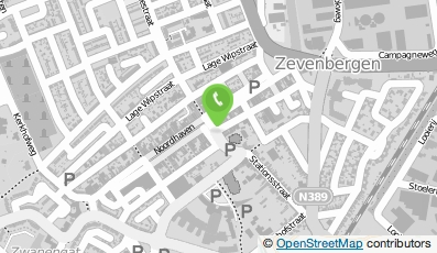 Bekijk kaart van Café Restaurant van der Hooft  in Zevenbergen