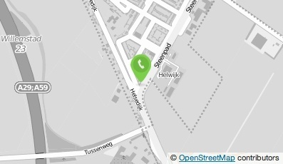 Bekijk kaart van Service Centrum Willemstad in Willemstad