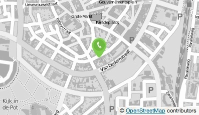 Bekijk kaart van Grafisch Bedrijf Drukkerij Hertogs B.V. in Bergen op Zoom